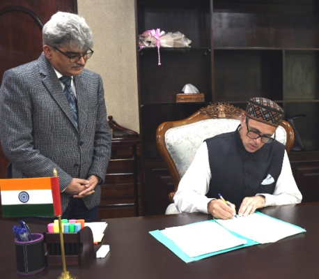 Omar Abdullah assumes office as Chief Minister of Jammu and Kashmir